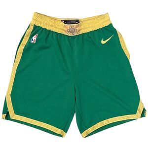 Nike Boston Celtics Shorts Mens Medium 34 Dri-FIT NBA Basketball Shamrock